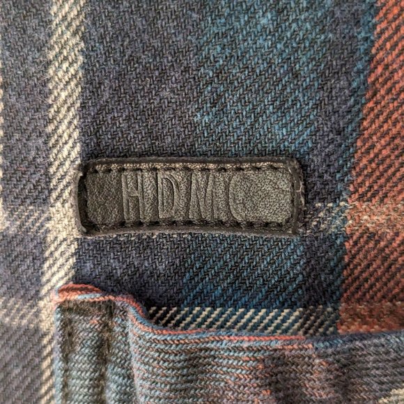 Harey Davidson long sleeved button up shirt - Picture 6 of 7